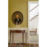 Schumacher Haruki Sisal Celery Wallpaper