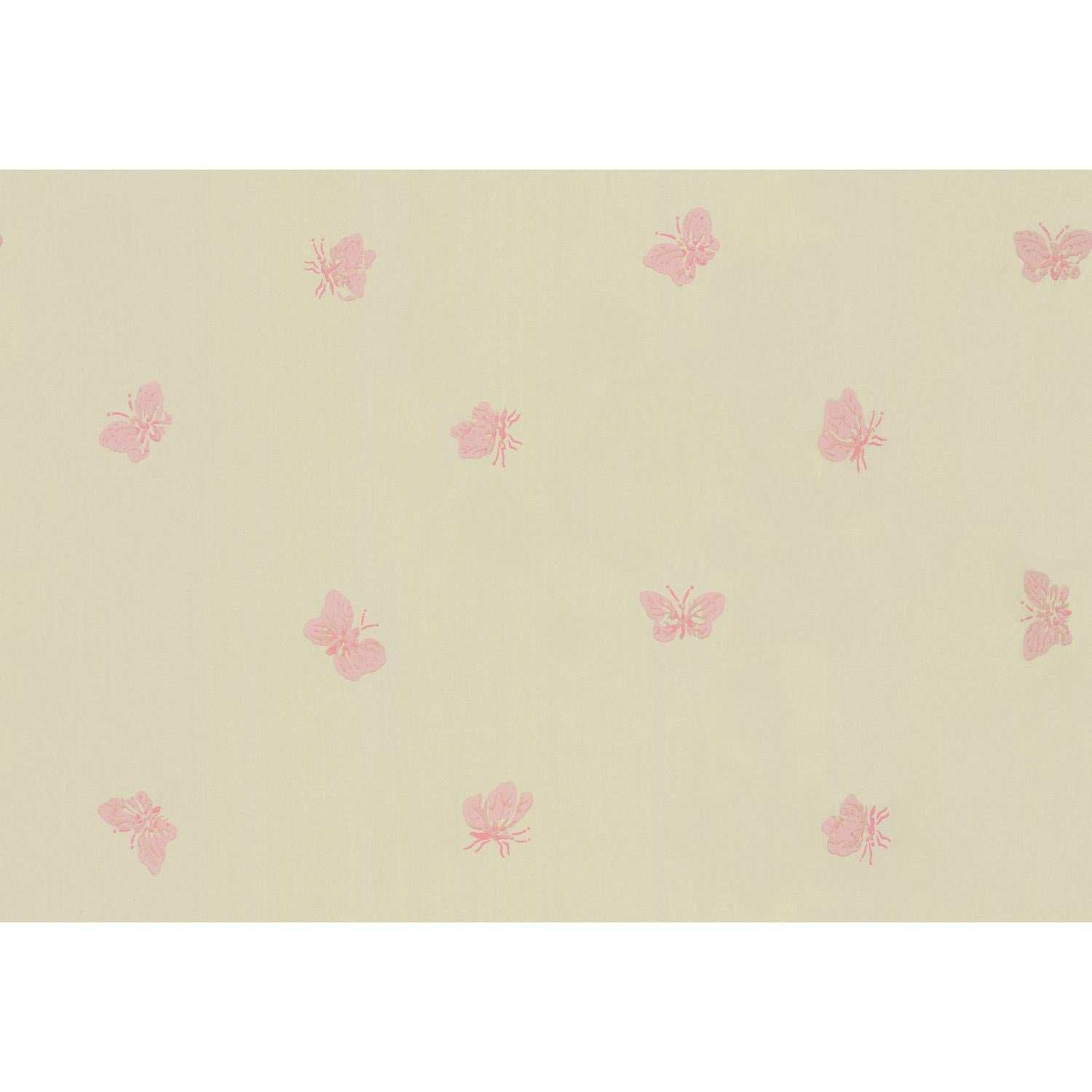 Cole & Son Peaseblossom Linen & Pink Wallpaper