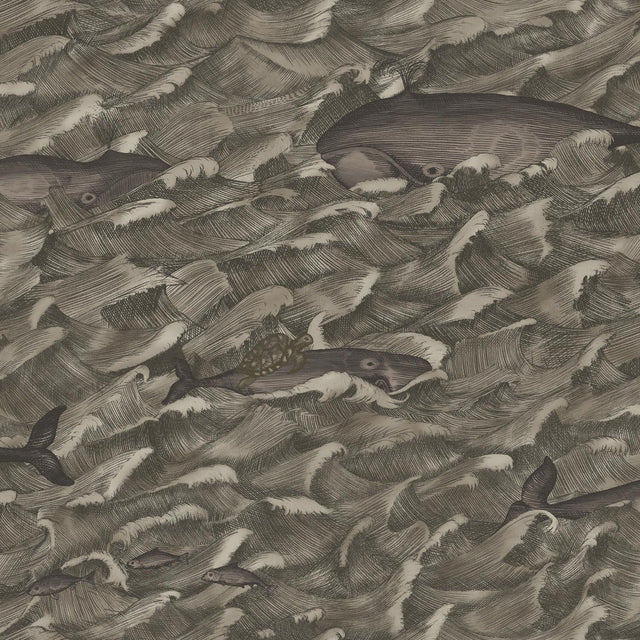 Cole & Son MELVILLE MT CHARCOAL Wallpaper