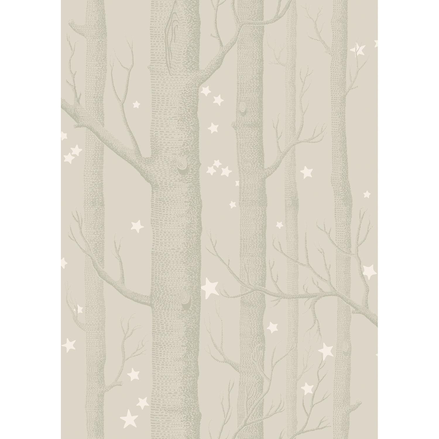 Cole & Son Woods & Stars Grey Wallpaper