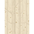 Cole & Son WOODS & STARS BUFF/GOLD Wallpaper