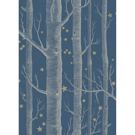 Cole & Son WOODS & STARS MIDNIGHT Wallpaper