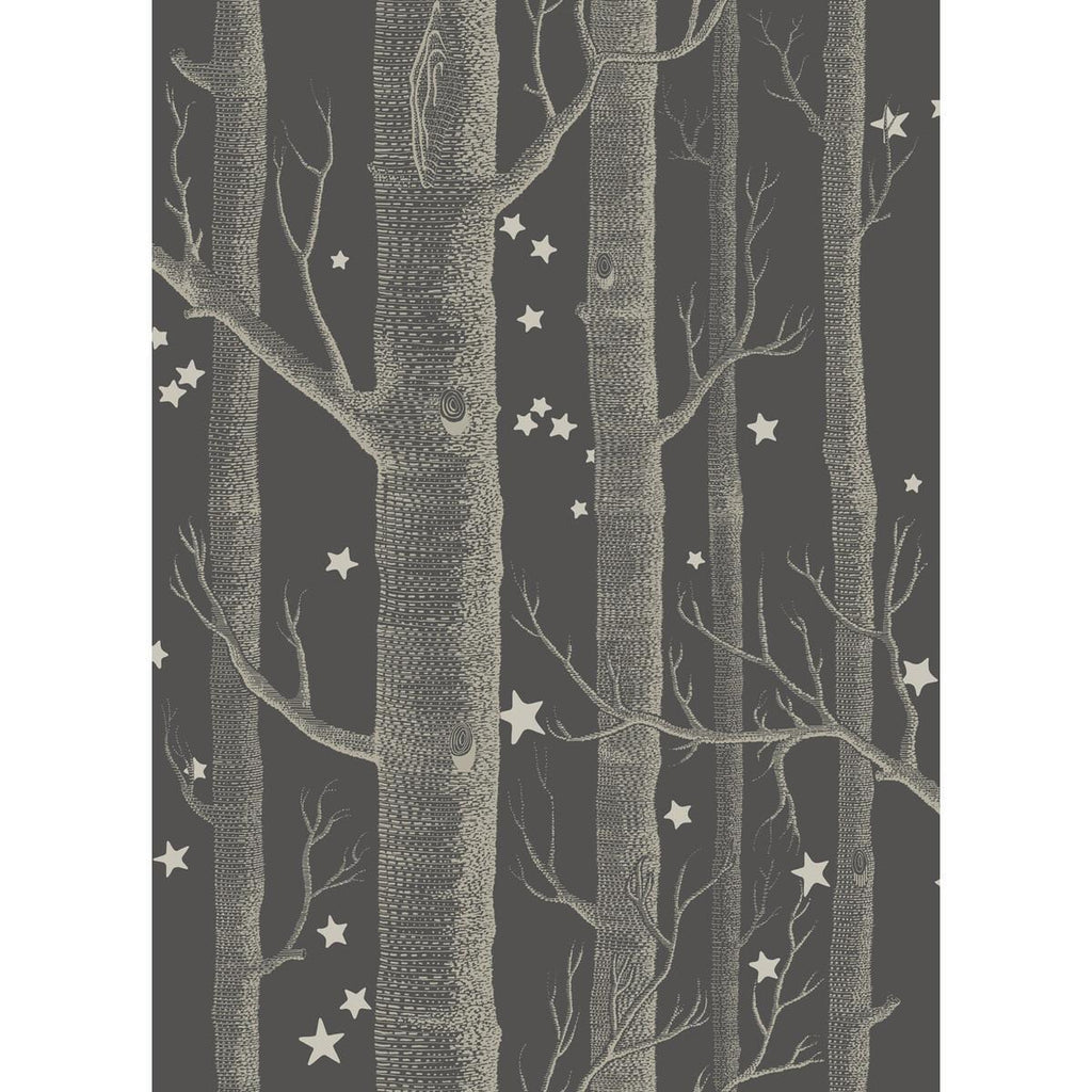 Cole & Son WOODS & STARS CHARCOAL Wallpaper