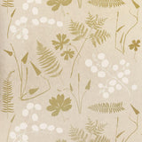 Schumacher Modern Botanical Parchment Wallpaper