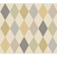 Cole & Son PUNCHINELLO METAL ON LIN Wallpaper