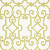 Schumacher Manor Gate Aloe Wallpaper