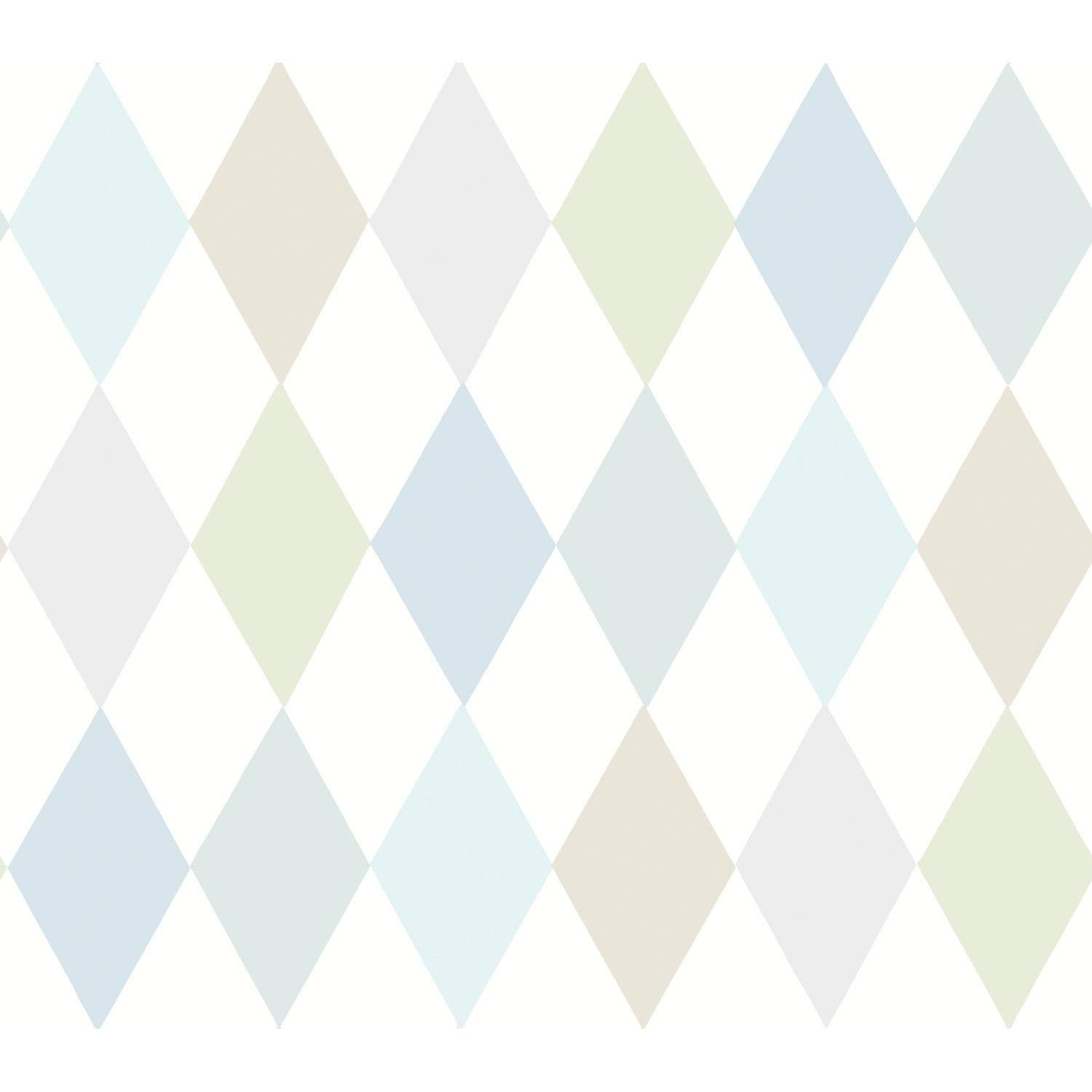 Cole & Son Punchinello Soft Blue Wallpaper
