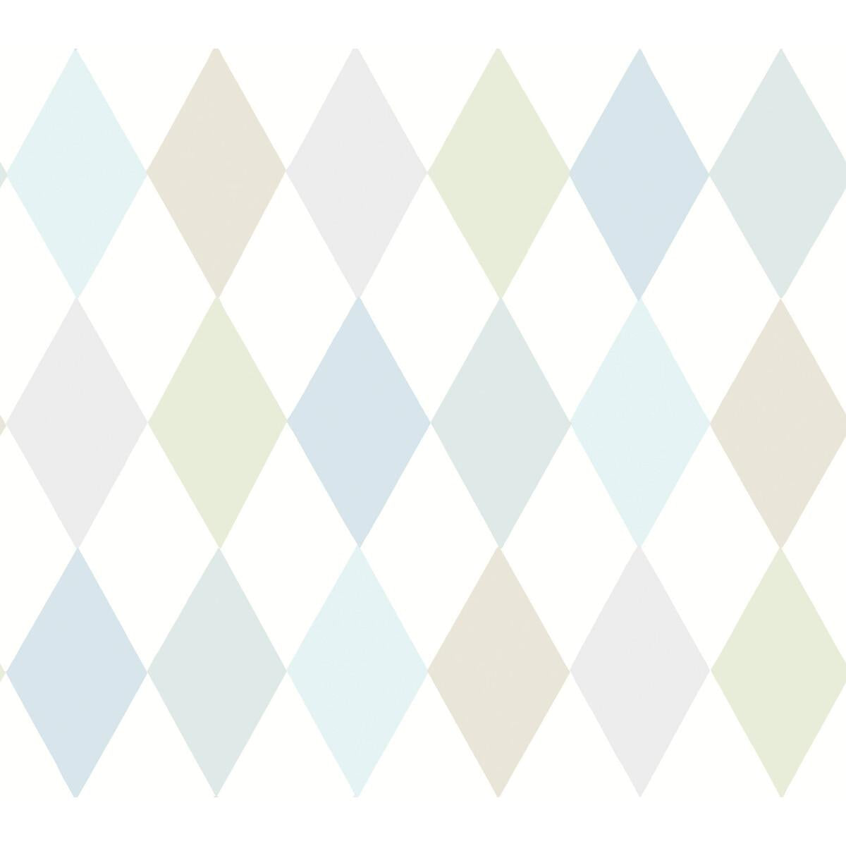 Cole & Son Punchinello Soft Blue Wallpaper