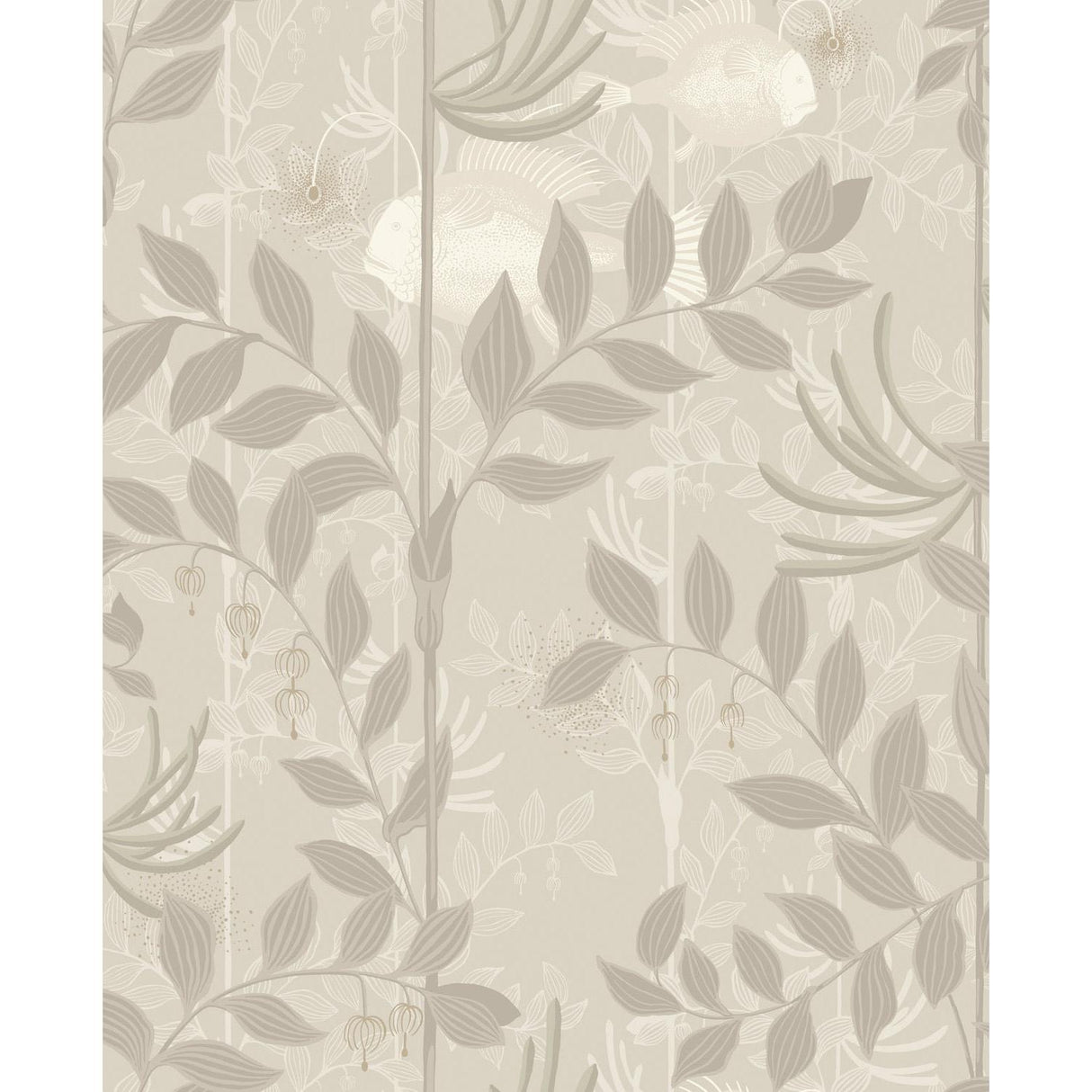 Cole & Son NAUTILUS NEUTRAL& SIL Wallpaper