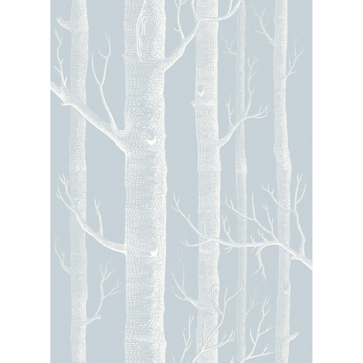Cole & Son WOODS POWDER BLUE Wallpaper