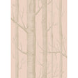 Cole & Son WOODS PINK/GILVER Wallpaper