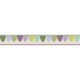 Cole & Son SCARAMOUCHE PURPLE&GREEN Wallpaper