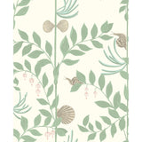 Cole & Son Secret Garden Soft Green Wallpaper