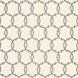 Schumacher Tracery Charcoal Wallpaper