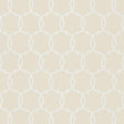Schumacher Tracery Bisque Wallpaper