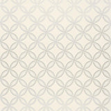 Schumacher Spherica Silver Wallpaper