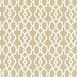 Schumacher Summer Palace Fret Sand Wallpaper