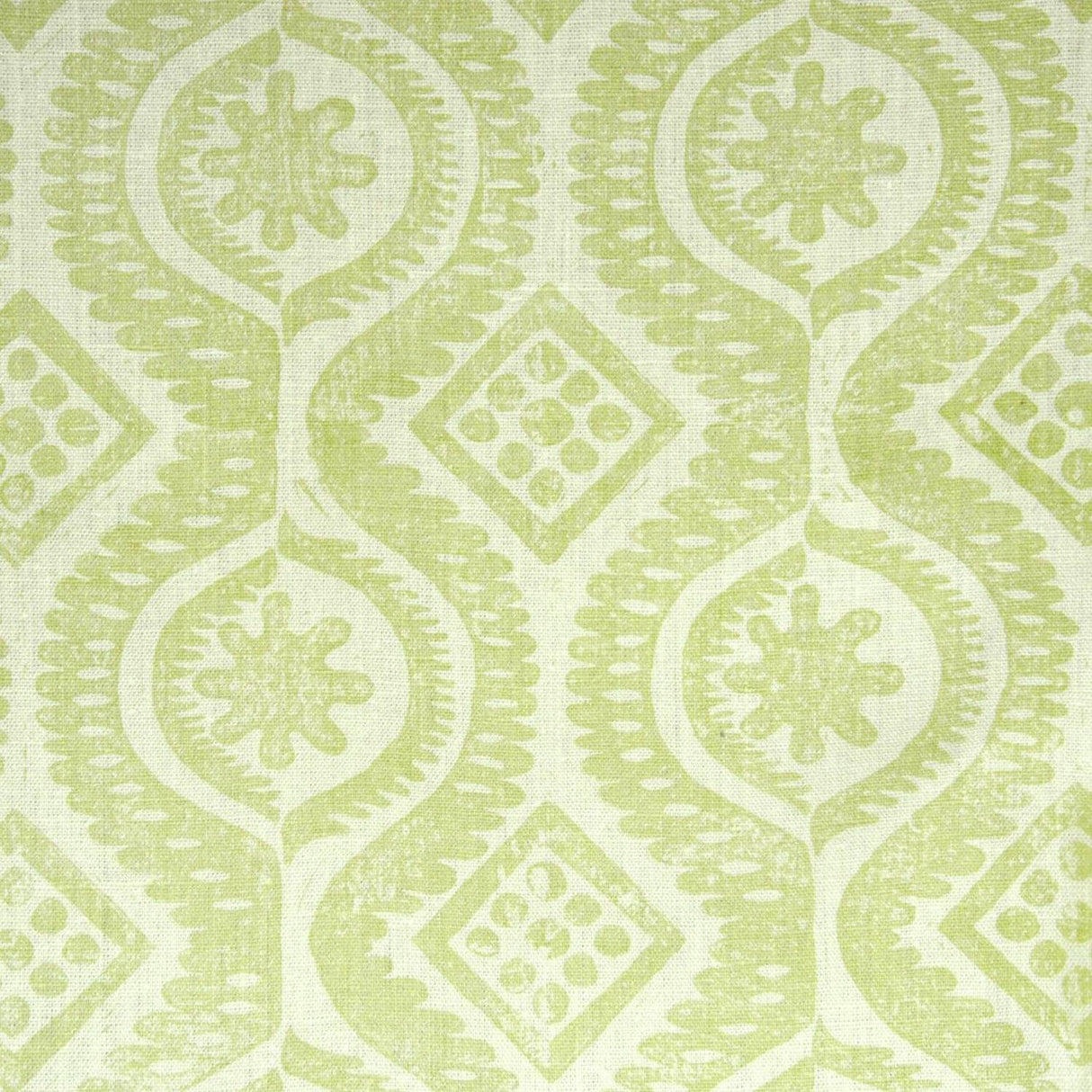 Lee Jofa DAMASK LIME Wallpaper