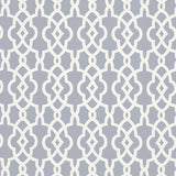 Schumacher Summer Palace Fret Wisteria Wallpaper