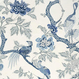 Schumacher Arbre Chinois Porcelain Fabric