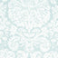 Schumacher Barresa Damask Aqua Fabric