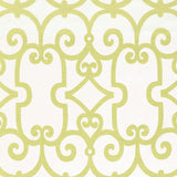 Schumacher Manor Gate Aloe Fabric