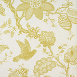 Schumacher Bali Vine Chartreuse Fabric