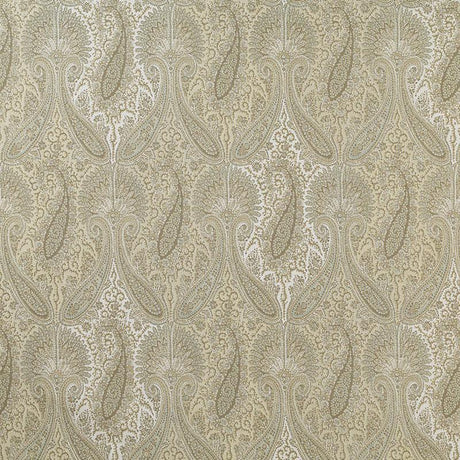 Schumacher Sarawak Paisley Alabaster Fabric