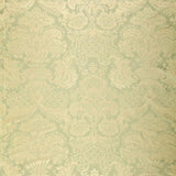 Schumacher Padova Damask Print Sea Glass Fabric