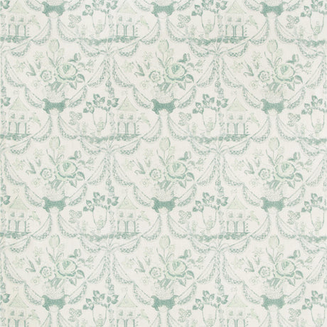 Brunschwig & Fils BIRD & SWING HB AQUA Fabric