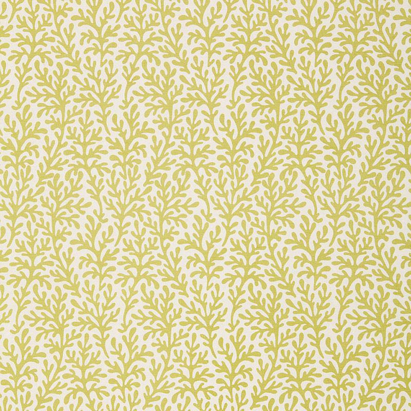 Schumacher Sea Coral Chartreuse Fabric