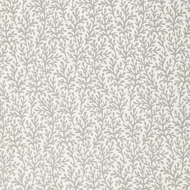 Schumacher Sea Coral Smoke Fabric
