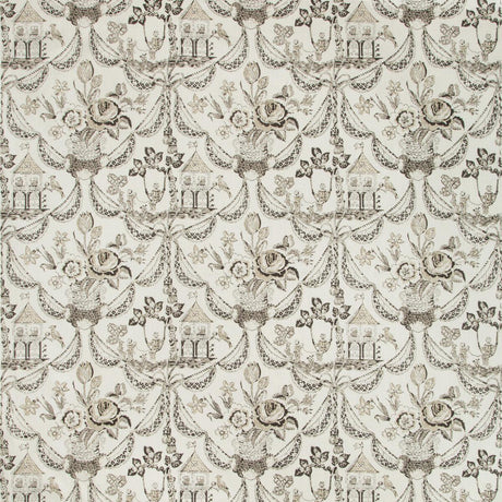 Brunschwig & Fils BIRD & SWING HB CHARCOAL Fabric