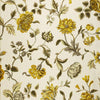 Schumacher Avebury Floral Vine Citrine Fabric