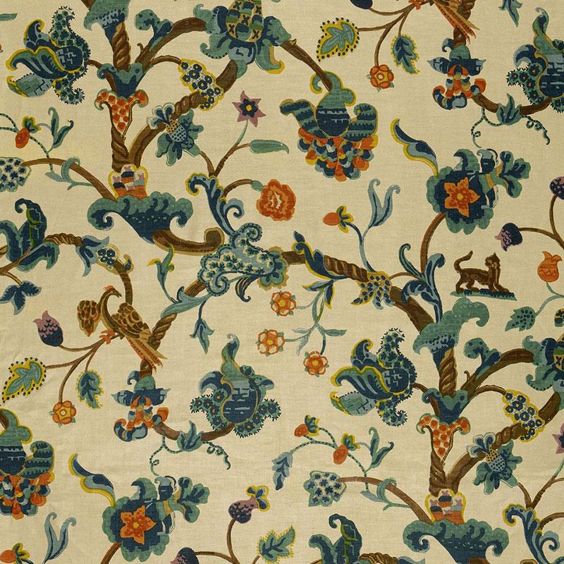Schumacher Eastbury Manor Print Tapestry Fabric