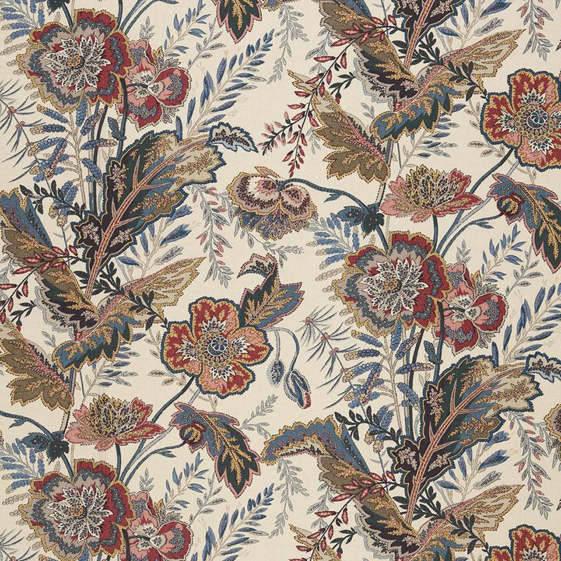 Schumacher Sandoway Vine Document Fabric