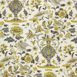 Schumacher Camberwell Vase Print Citrine Fabric