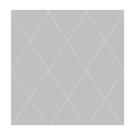 Cole & Son Large Georgian Rope Trellis Grey Wallpaper