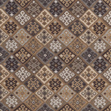 Schumacher Kilim Weave Buckskin Fabric