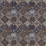 Schumacher Kilim Weave Denim Fabric