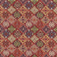 Schumacher Kilim Weave Carmine Fabric