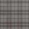 Schumacher Montana Wool Plaid Oxford Grey Fabric