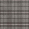 Schumacher Montana Wool Plaid Oxford Grey Fabric