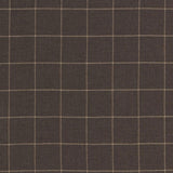 Schumacher Bancroft Wool Plaid Sable Fabric