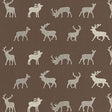 Schumacher Caribou Embroidery Java Fabric