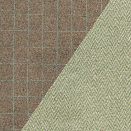 Schumacher Colorado Aqua / Celadon Fabric