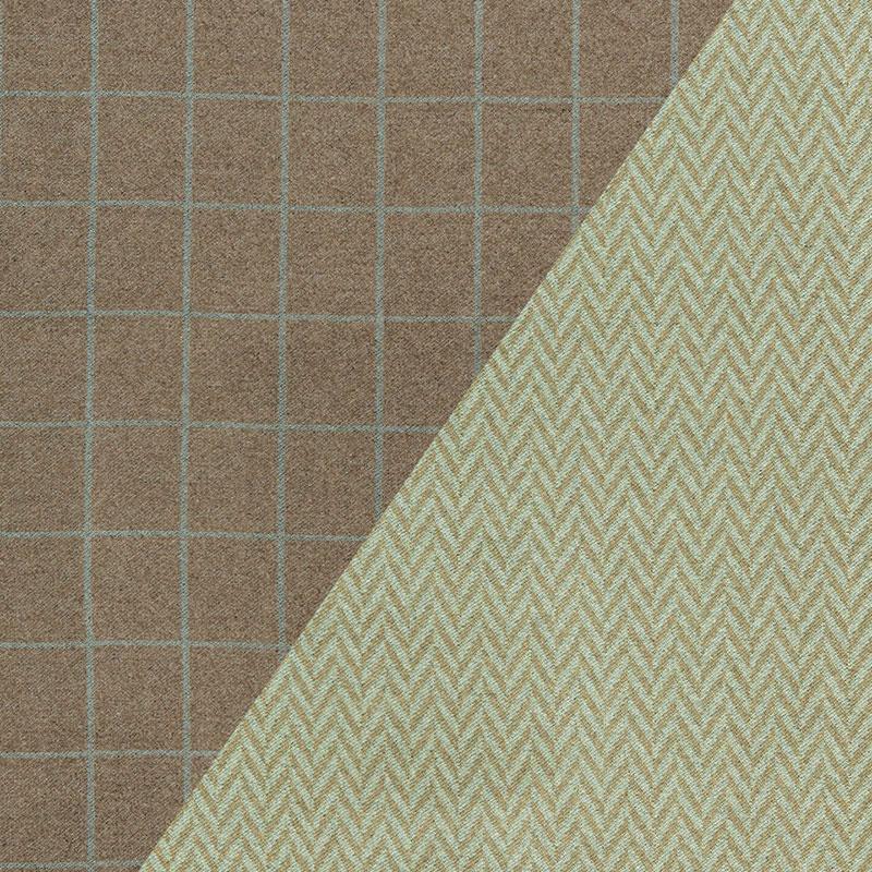 Schumacher Colorado Aqua / Celadon Fabric