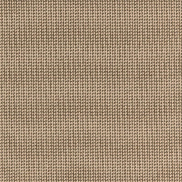 Schumacher Dillon Velvet Houndstooth Antelope Fabric