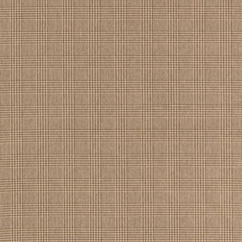 Schumacher Glen Plaid Velvet Antelope Fabric