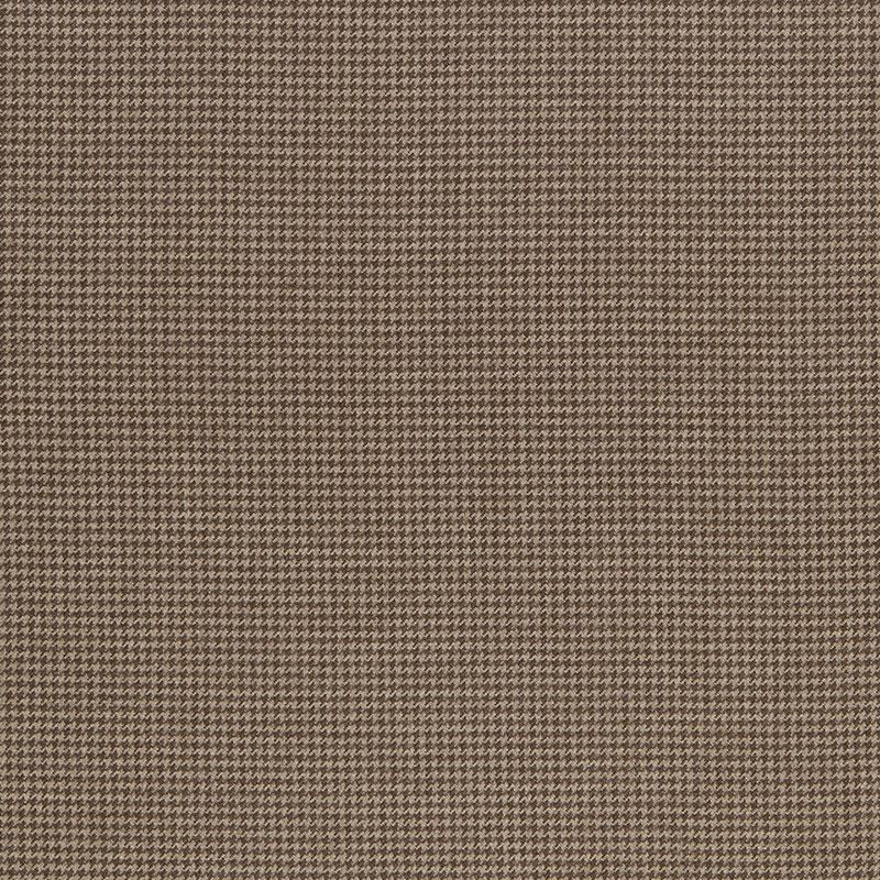 Schumacher Huston Wool Houndstooth Sable Fabric
